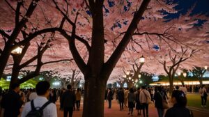 Tokyos Cherry Blossom Festival Blooms in Springtime Splendor