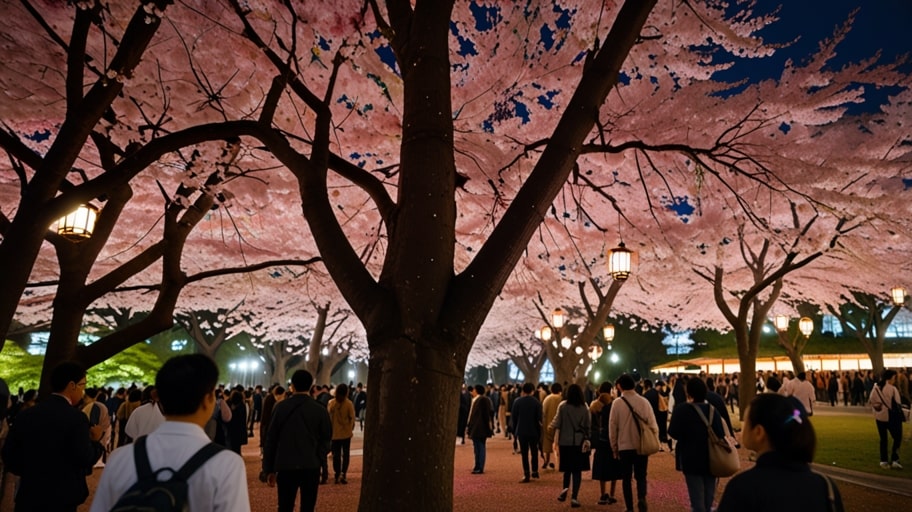 Tokyos Cherry Blossom Festival Blooms in Springtime Splendor