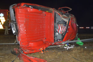 Three Injured in Early Morning I-70 Crash