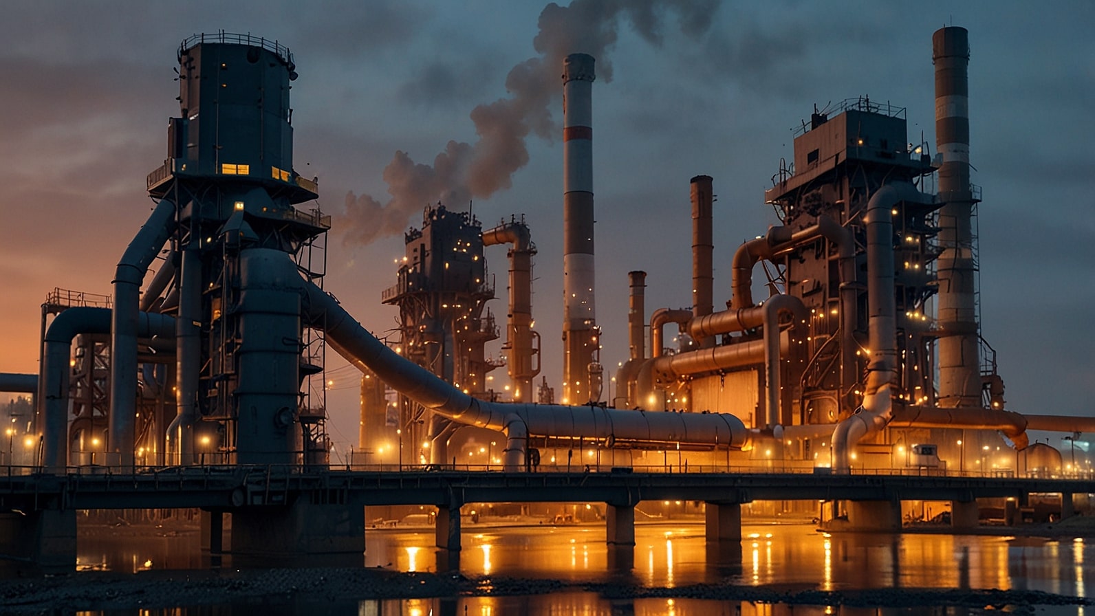Industrial scene of ThyssenKrupp's Duisburg steel plant with molten steel pouring, overlaid by Indian flag elements and financial graphs showing €2 billion investment and 11 million tonne capacity