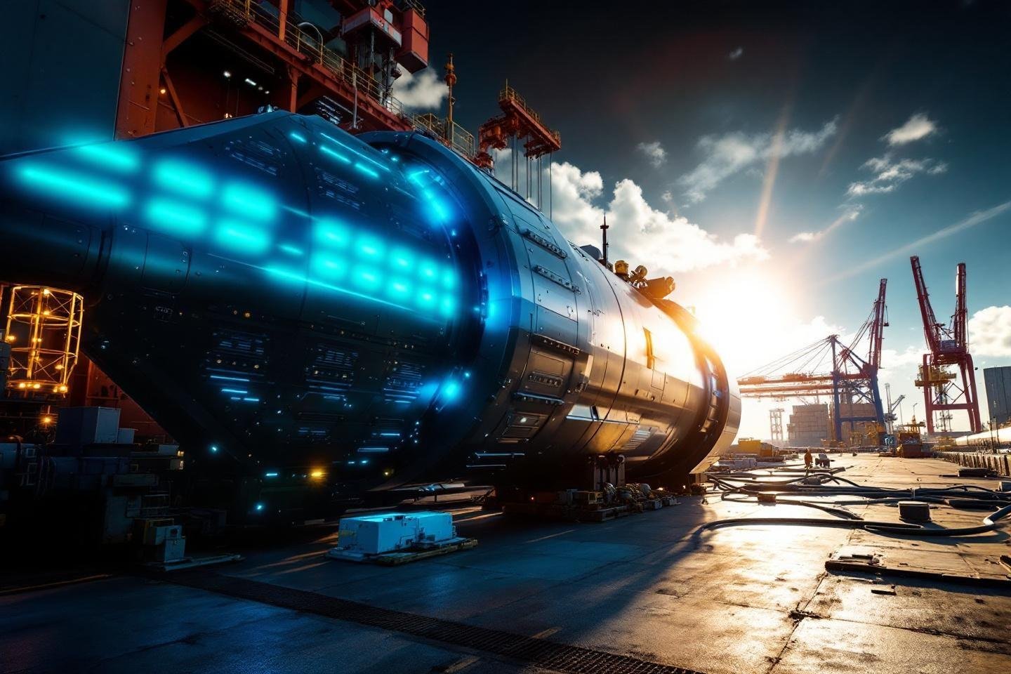 The United States is putting pressure on China and Russia with its latest high-tech giant weighing 10,200 tons