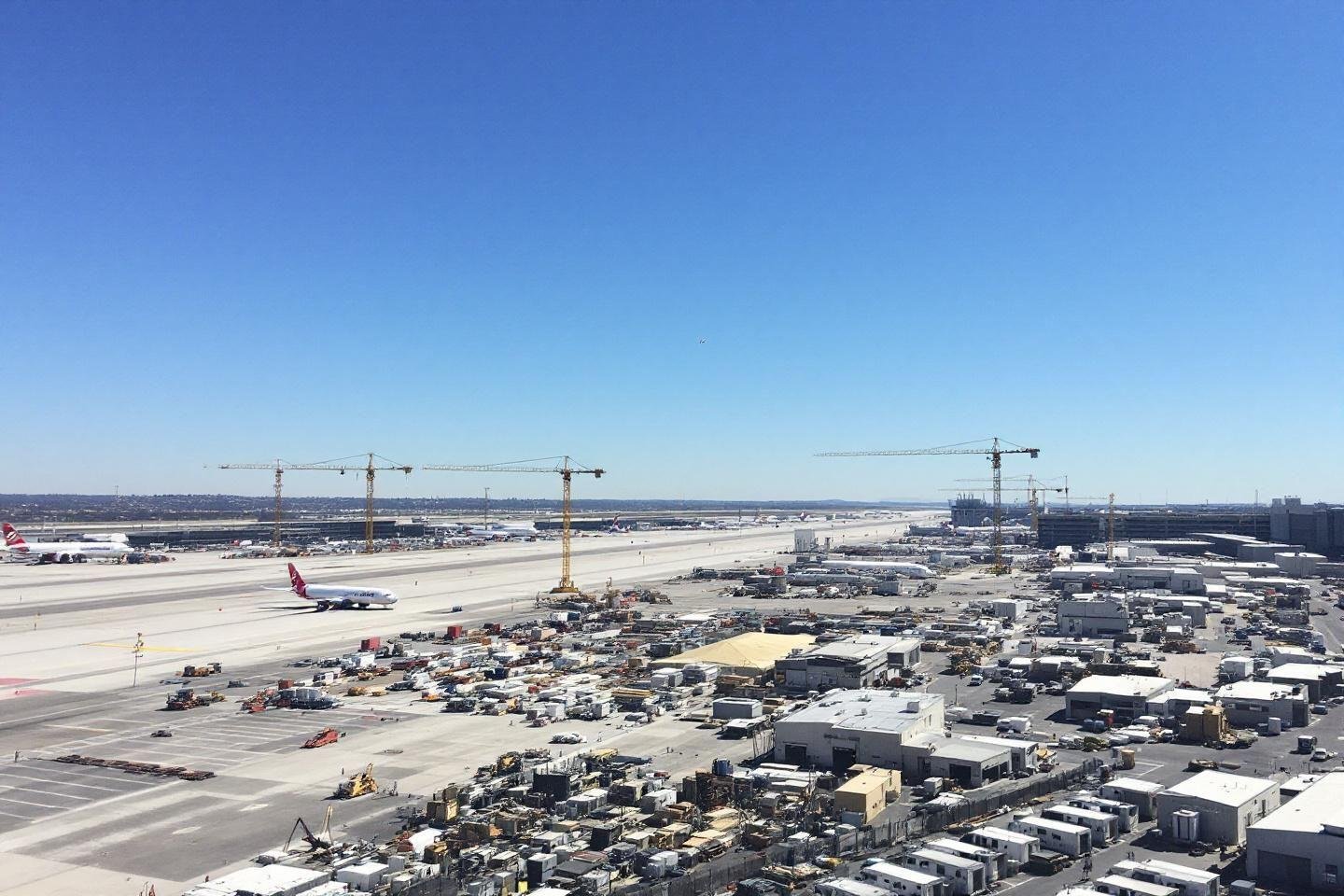 The world's largest airport is already under construction. It will be a full aerotropolis with six runways.